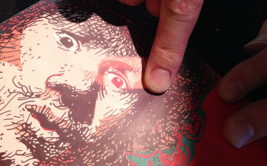 Thermochrome inkt Rub’n view